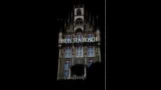 preview picture of video '3D Projection Mapping -HUIS TEN BOSCH(JAPAN)-'