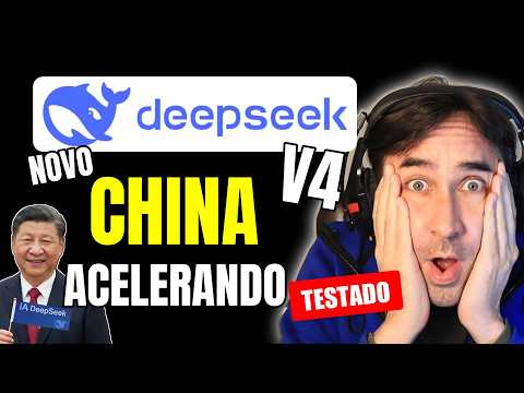 NOVO DeepSeek V4 Liberado Aquece os Chips da China Para Decolarem a iA Chinesa