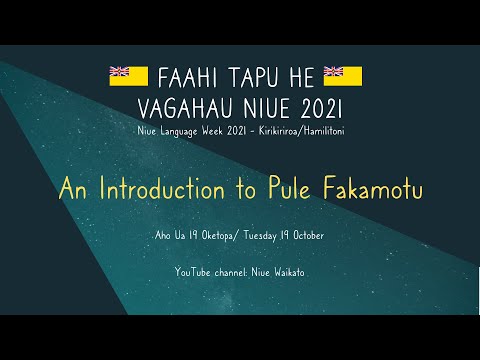 Aho Pule Fakamotu 2021