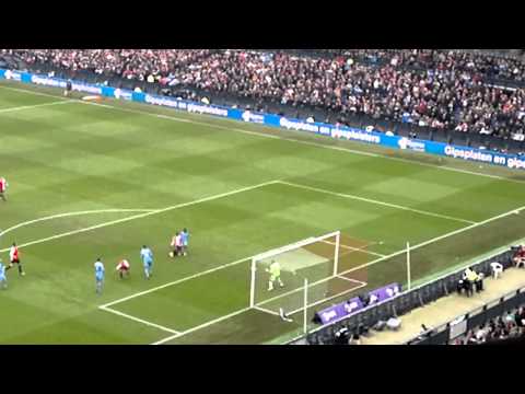 29-1-12 De Klassieker: Feyenoord - Ajax: 4-2 Sfeer Impressie + Goals