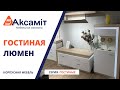 Гостиная Люмен (Дуб Сакраменто/Белый снег) фото