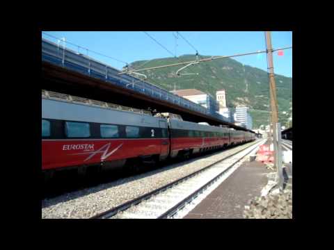 Già un ricordo... Partenza dell'ES* 9313 Bolzano-Roma Termini, 27 Agosto 2009