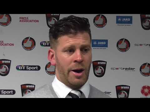 Luke Garrard Reaction Dover Athletic