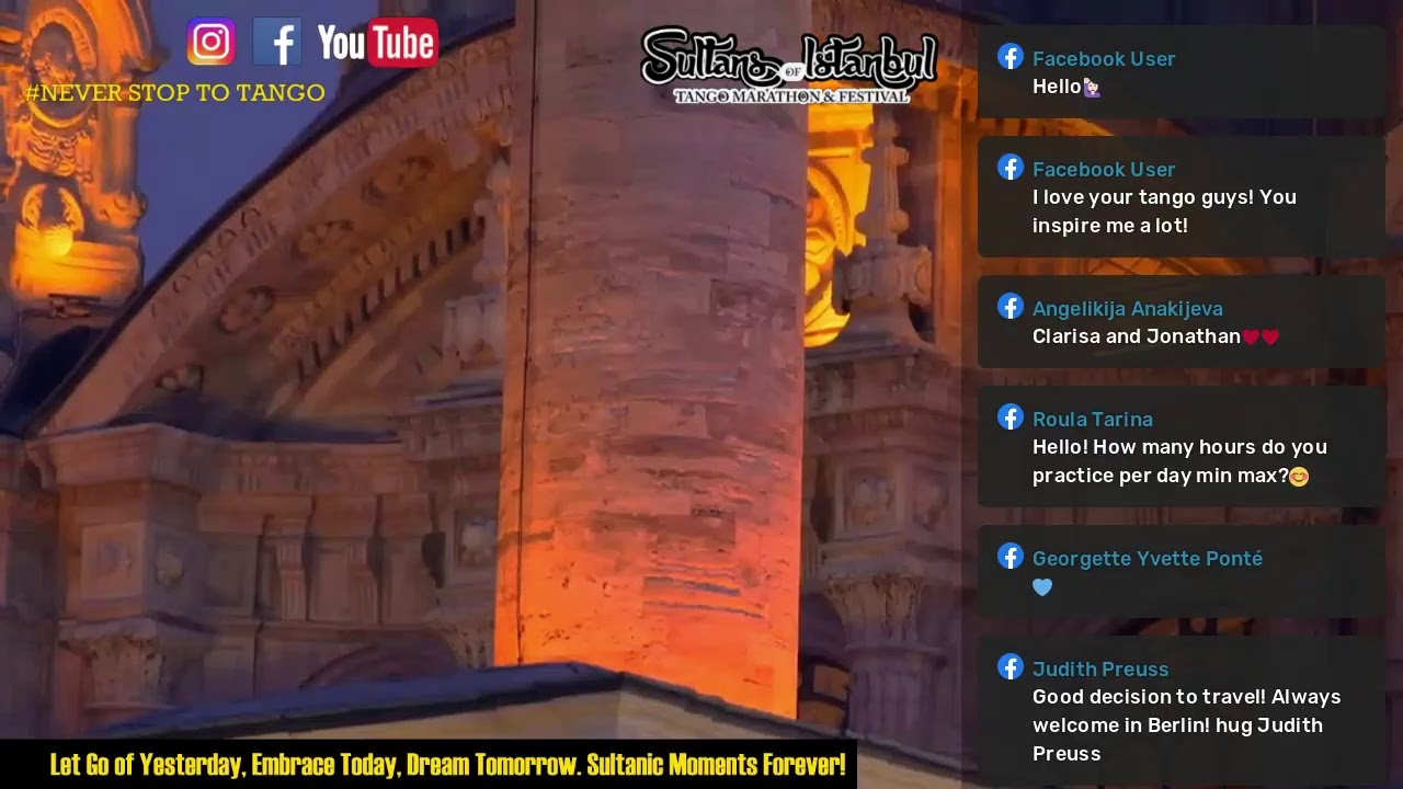 Sultanic live stream (interview)  Jonathan Saavedra & Clarisa Aragon