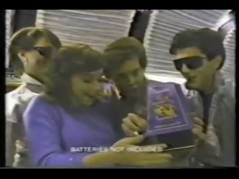 Coleco Ms Pac Man Mini Arcade handheld game commercial  (1982)