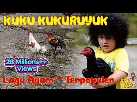Lagu Ayam Populer Banget - Kuku Kukuruyuk -  Lagu anak indonesia