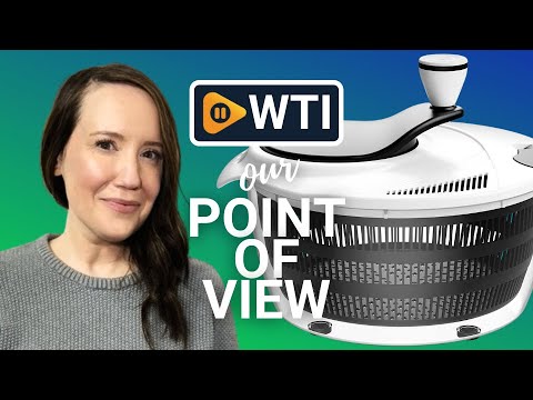 Smile mom Salad Spinner Large Lettuce Spinner Kitchen Gadgets - WTI product video review