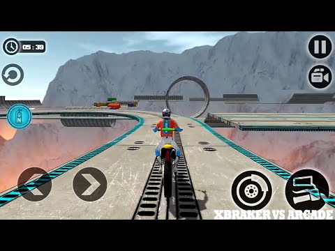 Impossible Moto Bike Tracks 3d: Levels 11 to 14 Completed Moto Driving Stunts - Android Gameplay