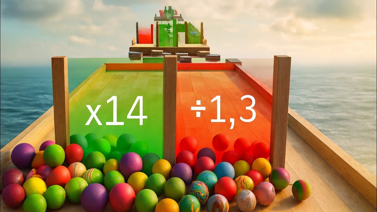 Ball Multiplication Madness! Strategic Gates to Maximize Your Count