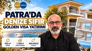 Patra’da Denize Sıfır Golden Visa Yatırımı | 162 m² – 1.200 € Kira Getirisi – 40