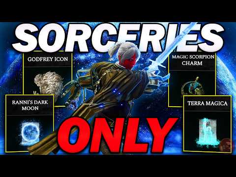 "Mage Builds are... CHEATING?!" - Beating Elden Ring Using SORCERIES ONLY!