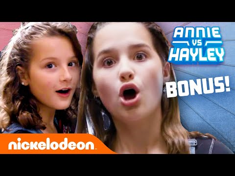 Annie & Hayley’s NEVER-BEFORE-SEEN School Lookbook Thrift Haul! 👚📚 | Fashion Faceoff | Nick