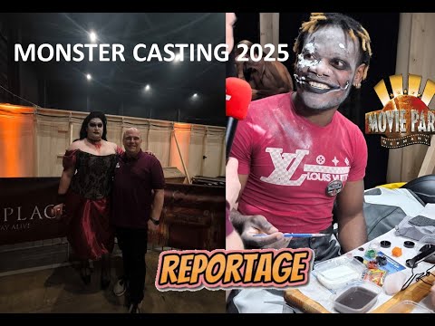 Movie Park Germany - Halloween Monster Casting 2025 **Reportage** Halloween Horror Festival 2025