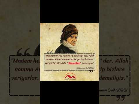 Eğer biliyorsan bir vecize de sen yaz ? ♥️ #bediüzzaman #vecize #risaleinur #erguvan