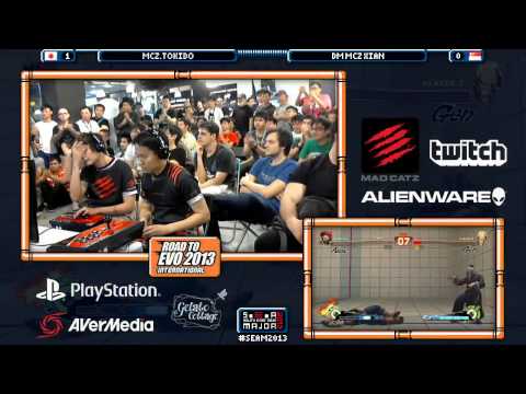 seam2013 sf MCZ Tokido vs DM MCZ Xian Top 16 winners