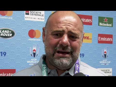 Gianpiero De Carli: preparazione Pre esordio Rugby world cup 2019