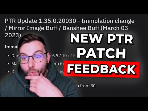 Remo's Feedback on the Immolation Changes + Suggestions - NEW PTR PATCH 1.35b