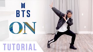 BTS - On Dance Tutorial (Explanation + Mirrored)  