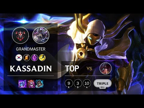 Kassadin Top vs Akali - KR Grandmaster Patch 10.24