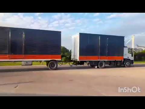 CAMIONES EN RN19 , SAN FRANCISCO , CORDOBA , ARGENTINA , VIDEO 312