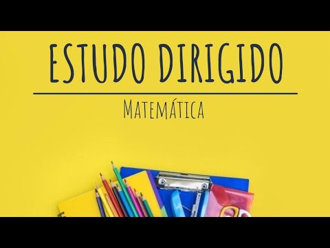 Estudo Dirigido - Matemática
