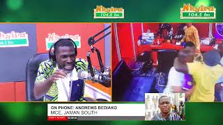 MCE of Jaman South, Andrews Bediako, explains why his macho men beat up the Morning Show host