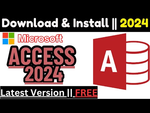 How to Download & Install Microsoft Access 2024 on Windows 11 | Install Microsoft Access 2024