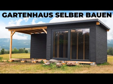 Unglaublich! So einfach baust du ein stylisches Gartenhaus mit Premium-Optik!