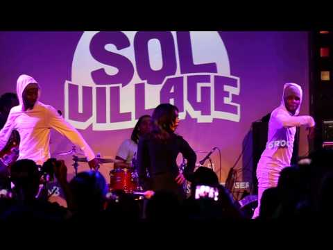 Tiffany Evans Performing "Baby Don't Go" Live at Sol Village in NYC 11/19/14