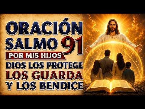ORACIÓN SALMO 91 POR MIS HIJOS | DIOS LOS PROTEGE, LOS GUARDA Y LOS BENDICE