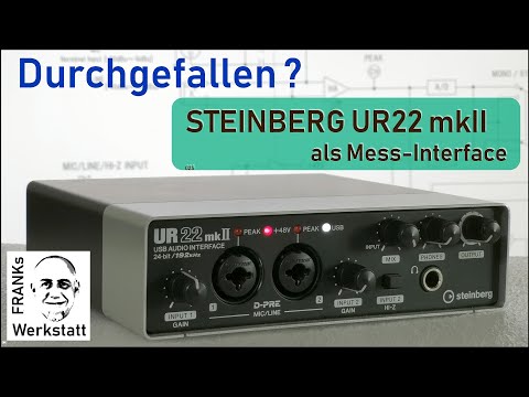 #MICROPHONE #AUDIOINTERFACE EGGLEGENDSWOOLMILKSAU | Steinberg UR22 mkII as a measurement system?