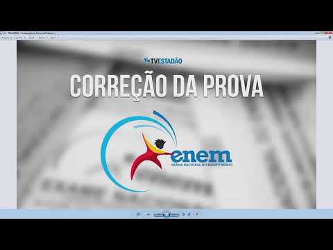 Acompanhe a correção de prova do 2º dia do Enem