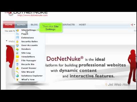 f How to change registration options in DotNetNuke