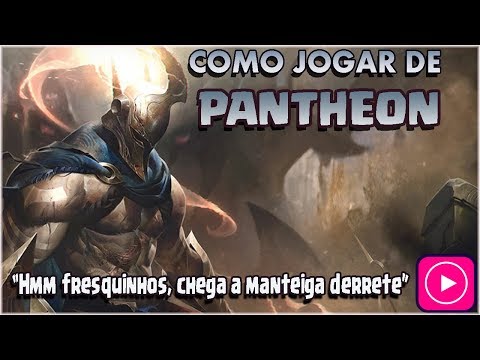 🔴 COMO JOGAR DE PANTHEON - CONFIRMADO NO CÉU TEM PÃO! - FALA DO CHAMP