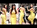 Canadian Diva NoraFatehi Stops All Heartbeats In Yellow Silk Gown Hot Beautiful