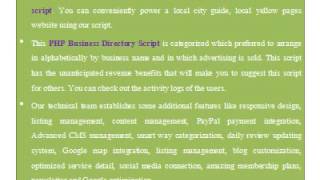 Download lagu PHP Business Directory Script – i-Netsolution mp3