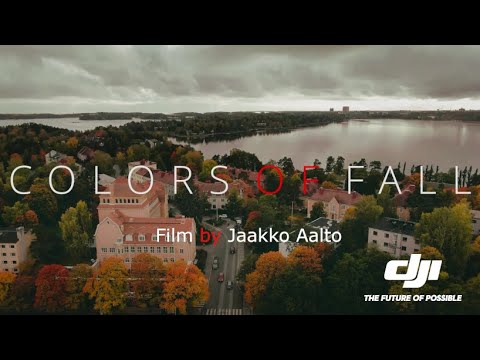Colors of Fall -Helsinki MAVIC 2 4k UHD video