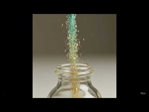 ✨ Hypnotic Glitter Sandfall | Oddly Satisfying Visual Loop #Shorts