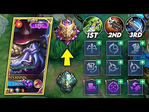 NEW BANE PERFECT BUILD AND EMBLEM 2023!! (100℅ DAMAGE) - BANE BEST BUILD 2023