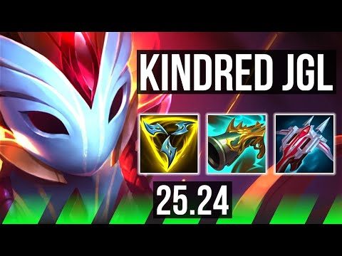 KINDRED vs EKKO (JGL) | 59K damage | NA Master | 25.24