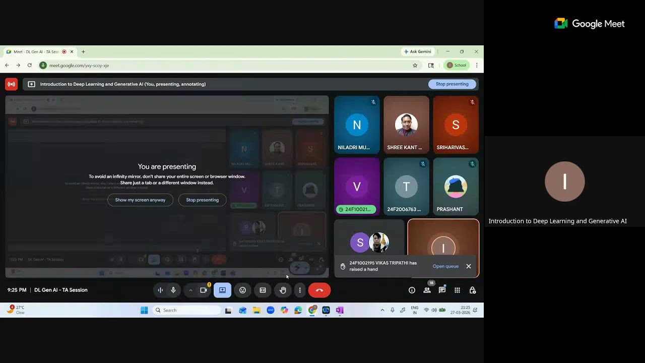 DL Gen AI - Live Session