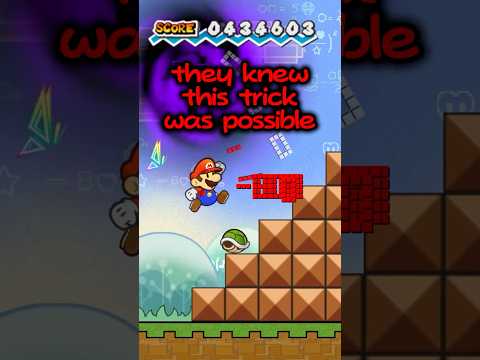You can LOSE experience in Super Paper Mario