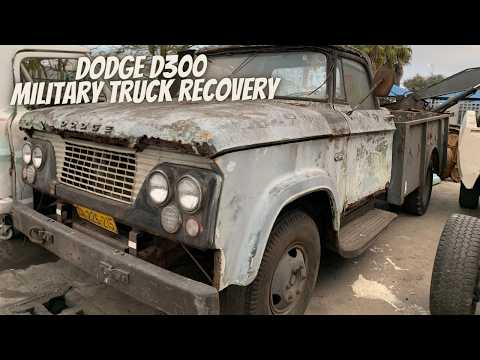 Dodge D300 Military Truck Recovery and Final Drive