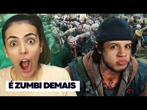 REACT: Games EduUu | 500 DOIDO VINO! - Days Gone