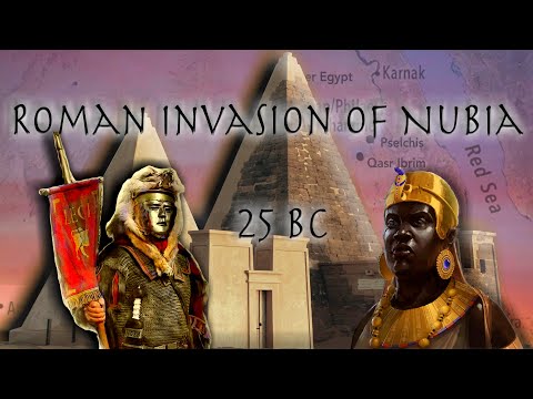 The Roman Invasion of Nubia (25 BC) // Roman History Documentary // Forgotten Wars