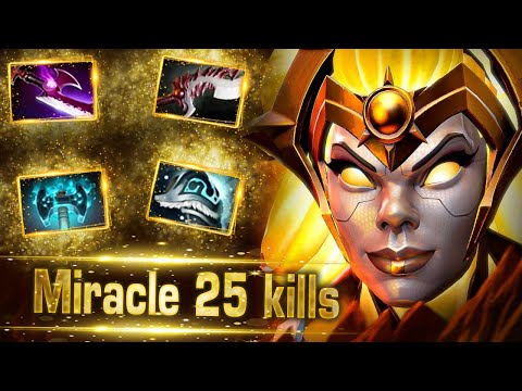 Miracle Dawnbreaker 25/6/35. 13,000 MMR Best Moments WTF Game [Watch & Learn]