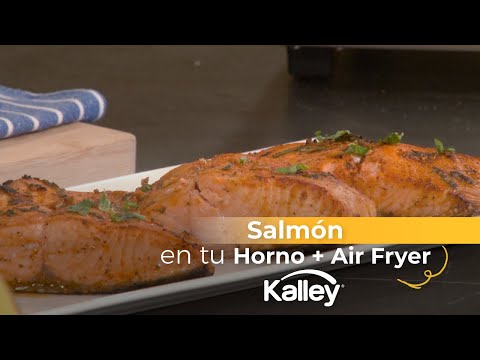Receta salmón al horno con finas hierbas.