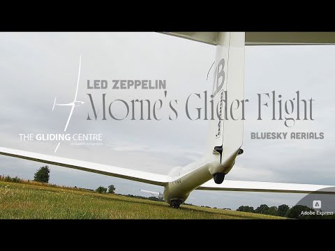 The Gliding Centre - Morne's first flight experience