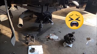 4th Gen Dodge Ram 5500 Tow Truck Brakes-How To With Torque Specs!  *NOT CLICKBAIT*