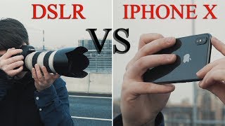 iPhone X VS DSLR Camera! iPhone 10 VS Зеркальная Камера!